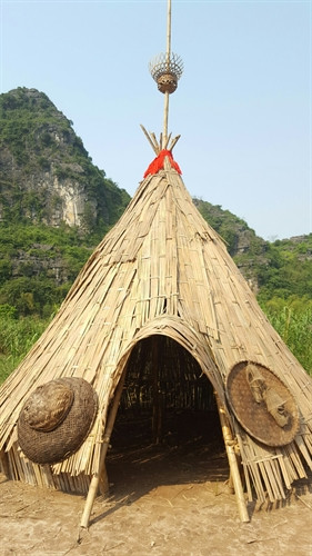 Mô hình lều thổ dân Mô hình lều thổ dân