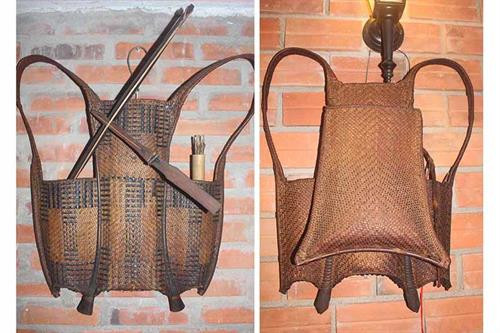 Gùi Koroh của người Xê Đăng. Ảnh: T.P Gùi Koroh của người Xê Đăng. Ảnh: T.P