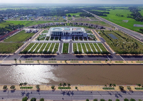 Một góc thành phố Vị Thanh, tỉnh Hậu Giang. Một góc thành phố Vị Thanh, tỉnh Hậu Giang.