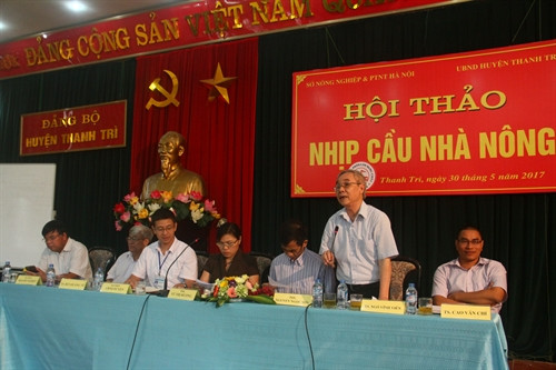 "Nhịp cầu nhà nông" đưa kinh nghiệm hữu ích đến với nông dân Thanh Trì ảnh 5