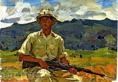 Triển lãm tranh về Việt Nam của Họa sĩ Công huân Liên xô tại St. Petersburg ảnh 1