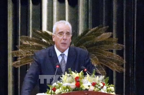 Đại diện các nhà đầu tư phát biểu tại hội nghị. Ảnh: Hoàng Hải-TTXVN Đại diện các nhà đầu tư phát biểu tại hội nghị. Ảnh: Hoàng Hải-TTXVN