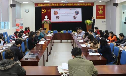 Hội thảo "Tăng cường công tác truyền thông về vấn đề dinh dưỡng cho trẻ em dân tộc thiểu số". Ảnh: Nguồn dangcongsan.vn Hội thảo "Tăng cường công tác truyền thông về vấn đề dinh dưỡng cho trẻ em dân tộc thiểu số". Ảnh: Nguồn dangcongsan.vn