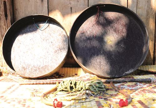 Chiêng Tha - báu vật của người Brâu ở Kon Tum ảnh 3 Chiêng Tha - báu vật của người Brâu ở Kon Tum ảnh 3