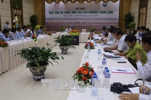 Quang cảnh Hội thảo. Ảnh : Nguyễn Văn Trí - TTXVN