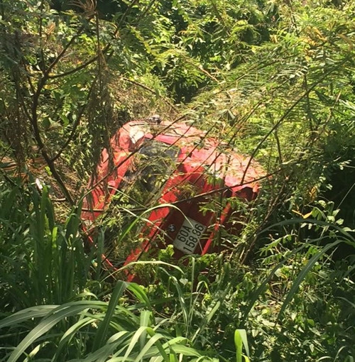 Hiện trường vụ tai nạn. Ảnh: TTXVN phát Hiện trường vụ tai nạn. Ảnh: TTXVN phát