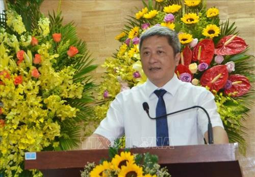 Thứ trưởng Bộ Y tế Nguyễn Trường Sơn phát biểu tai Hội nghị Tim mạch Bệnh viện Chợ Rẫy lần thứ 1. Ảnh: Đinh Hằng - TTXVN Thứ trưởng Bộ Y tế Nguyễn Trường Sơn phát biểu tai Hội nghị Tim mạch Bệnh viện Chợ Rẫy lần thứ 1. Ảnh: Đinh Hằng - TTXVN