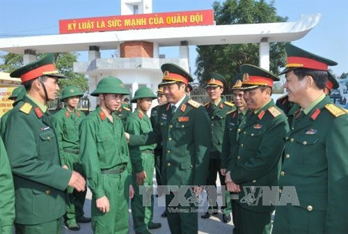 Trung đoàn 209 ra quân huấn luyện ảnh 1