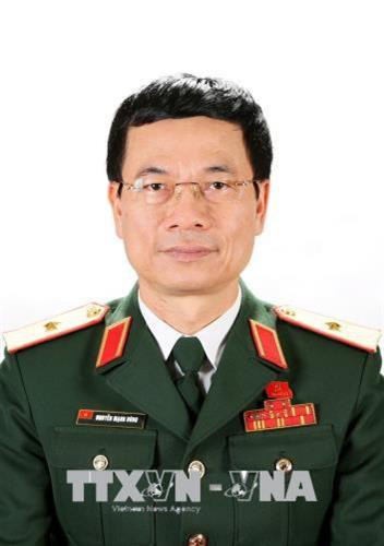 Thiếu tướng Nguyễn Mạnh Hùng, Ủy viên Trung ương Đảng, Chủ tịch kiêm Tổng Giám đốc Tập đoàn Công nghiệp - Viễn thông Quân đội (Viettel) trở thành quyền Bộ trưởng Bộ Thông tin và Truyền thông. Ảnh: TTXVN Thiếu tướng Nguyễn Mạnh Hùng, Ủy viên Trung ương Đảng, Chủ tịch kiêm Tổng Giám đốc Tập đoàn Công nghiệp - Viễn thông Quân đội (Viettel) trở thành quyền Bộ trưởng Bộ Thông tin và Truyền thông. Ảnh: TTXVN