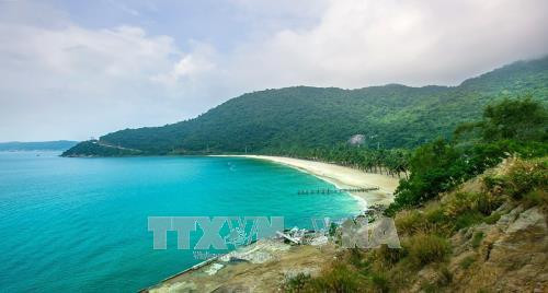 Bãi tắm đẹp với cát trắng trải dài trên một góc đảo Cù Lao Chàm. Ảnh: Trọng Đạt - TTXVN Bãi tắm đẹp với cát trắng trải dài trên một góc đảo Cù Lao Chàm. Ảnh: Trọng Đạt - TTXVN