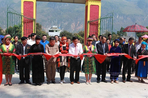 Lễ khánh thành Nghĩa trang Liệt sĩ thanh niên xung phong