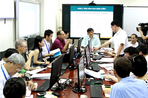 Quang cảnh cuộc họp. Ảnh: Dương Ngọc- TTXVN Quang cảnh cuộc họp. Ảnh: Dương Ngọc- TTXVN