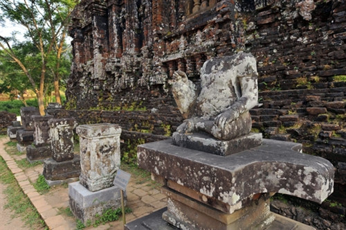 Độc đáo đền tháp Chăm ở Mỹ Sơn ảnh 6