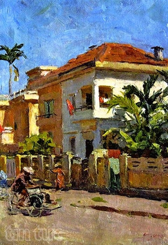 Triển lãm tranh về Việt Nam của Họa sĩ Công huân Liên xô tại St. Petersburg ảnh 2