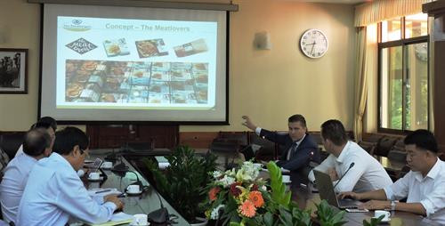 Toàn cảnh buổi làm việc