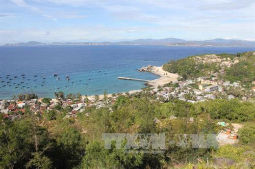 Cù Lao Xanh, xã đảo Nhơn Châu, thành phố Quy Nhơn, Bình Định. Ảnh: Ly Kha-TTXVN