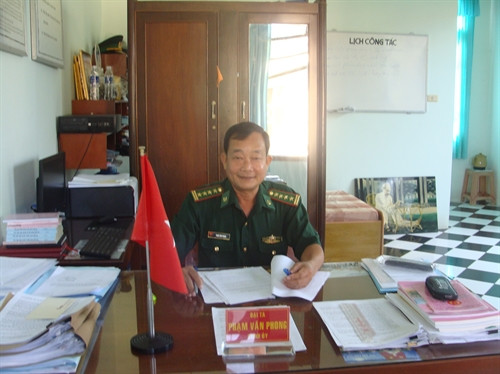 Đại tá Phạm Văn Phong, Bí thư Đảng ủy, Chính ủy Bộ đội Biên phòng tỉnh An Giang