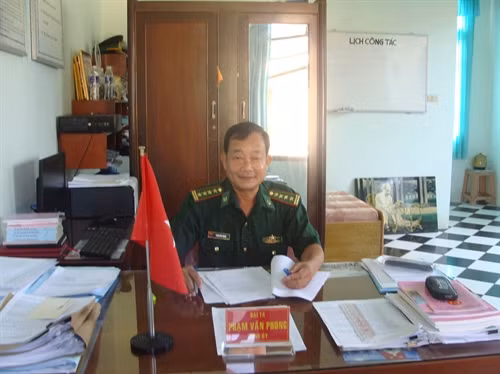 Đại tá Phạm Văn Phong, Bí thư Đảng ủy, Chính ủy Bộ đội Biên phòng tỉnh An Giang