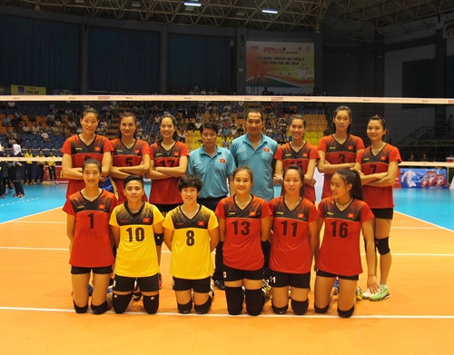 Các cầu thủ Việt Nam trước giờ thi đấu. Ảnh: Nguyễn Thảo – TTXVN Các cầu thủ Việt Nam trước giờ thi đấu. Ảnh: Nguyễn Thảo – TTXVN