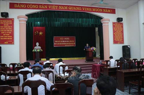Toàn cảnh hội nghị. Ảnh: Vũ Hoàng Giang - TTXVN Toàn cảnh hội nghị. Ảnh: Vũ Hoàng Giang - TTXVN