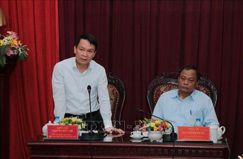 Đồng chí Nguyễn Đức Lợi, Ủy viên Trung ương Đảng, Tổng Giám đốc Thông tấn xã Việt Nam phát biểu tại buổi làm việc. Ảnh: Vũ Hoàng Giang – TTXVN Đồng chí Nguyễn Đức Lợi, Ủy viên Trung ương Đảng, Tổng Giám đốc Thông tấn xã Việt Nam phát biểu tại buổi làm việc. Ảnh: Vũ Hoàng Giang – TTXVN