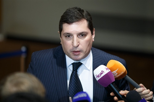 Phó Đại diện thường trực của Nga tại LHQ, Đại sứ Vladimir Safronkov. THX/ TTXVN