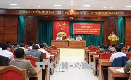 Quang cảnh hội nghị. Ảnh: Phạm Cường-TTXVN Quang cảnh hội nghị. Ảnh: Phạm Cường-TTXVN