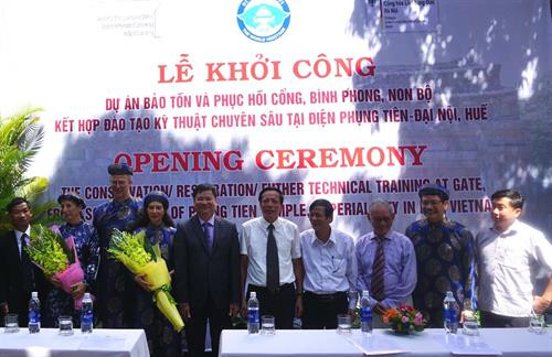 Quang cảnh lễ khởi công. Ảnh: Quốc Việt - TTXVN