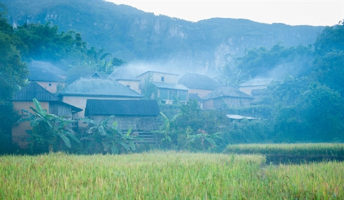 Vẻ đẹp nhà trình tường của đồng bào Hà Nhì ảnh 6