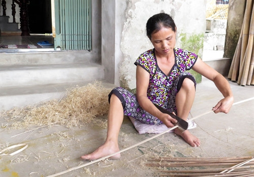Công đoạn làm mành mành Công đoạn làm mành mành
