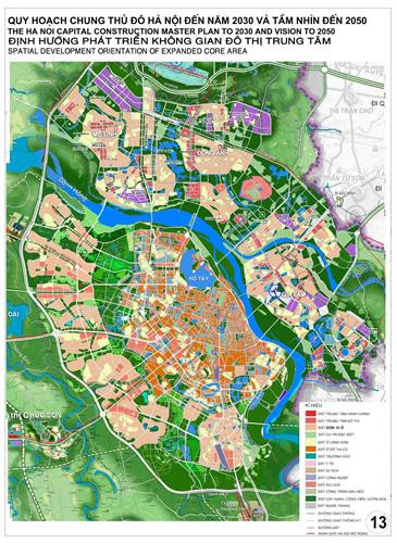 Bản đồ quy hoạch Hà Nội đến năm 2030 tầm nhìn 2050. Ảnh : quyhoach.nguyenvandong.net Bản đồ quy hoạch Hà Nội đến năm 2030 tầm nhìn 2050. Ảnh : quyhoach.nguyenvandong.net
