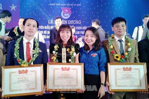 Chị Lương Thị Vân Anh nhận bằng khen của Trung ương Đoàn Thanh niên Cộng sản Hồ Chí Minh. Ảnh: Bích Huệ - TTXVN Chị Lương Thị Vân Anh nhận bằng khen của Trung ương Đoàn Thanh niên Cộng sản Hồ Chí Minh. Ảnh: Bích Huệ - TTXVN