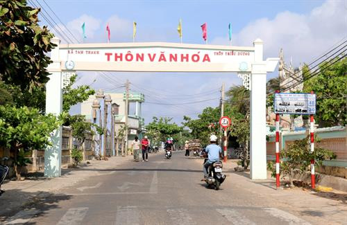 Nông thôn Bình Thuận phát triển toàn diện. Ảnh: binhthuan.gov.vn