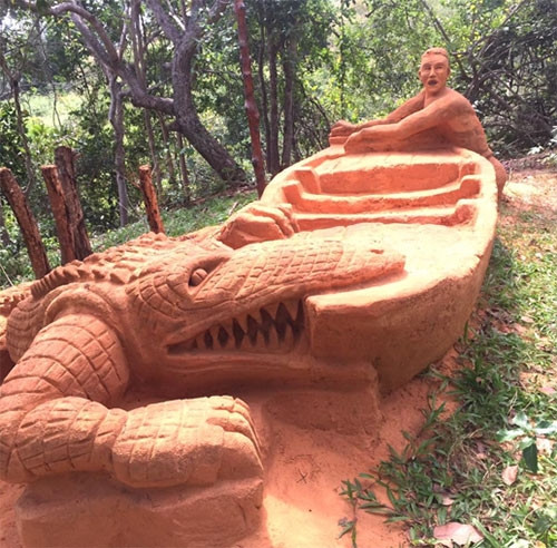 Chống chọi với cá sấu