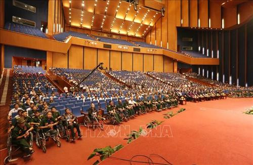 Quang cảnh buổi gặp mặt. Ảnh: Anh Tuấn – TTXVN Quang cảnh buổi gặp mặt. Ảnh: Anh Tuấn – TTXVN