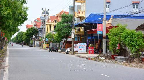 Huyện Nghĩa Hưng, tỉnh Nam Định đạt chuẩn nông thôn mới năm 2017 - TTXVN