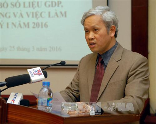 Ông Nguyễn Bích Lâm, Tổng cục trưởng Tổng cục Thống kê. Ảnh: Danh Lam/TTXVN Ông Nguyễn Bích Lâm, Tổng cục trưởng Tổng cục Thống kê. Ảnh: Danh Lam/TTXVN