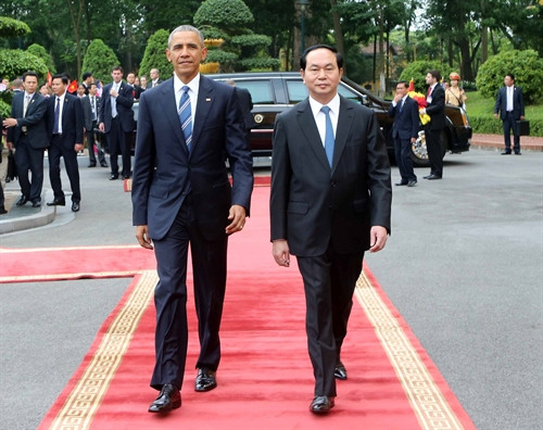 Chuyến thăm của ông Obama được đánh giá nhằm làm sâu sắc mối quan hệ song phương.