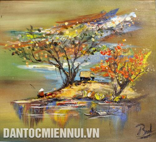 Một số tác phẩm được trưng bày tại triển lãm