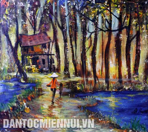 Một số tác phẩm được trưng bày tại triển lãm