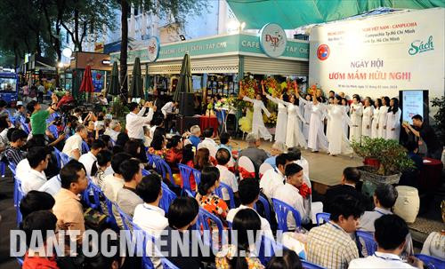 Quang cảnh Ngày hội ươm mầm hữu nghị