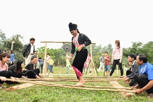 Các trò chơi dân gian luôn được hưởng ứng nhiệt tình