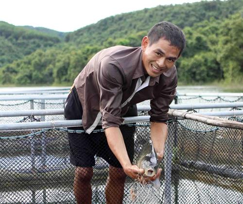 Nghệ An giúp dân nuôi cá bằng lồng công nghệ mới ảnh 4 Nghệ An giúp dân nuôi cá bằng lồng công nghệ mới ảnh 4