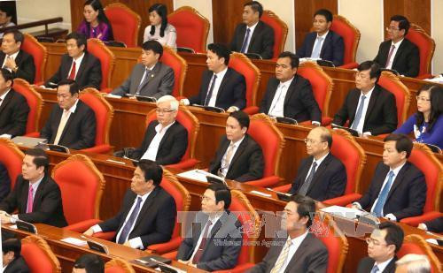 Đại biểu tham dự Hội nghị lần thứ sáu Ban Chấp hành Trung ương Đảng Khóa XII. Ảnh: Phương Hoa – TTXVN Đại biểu tham dự Hội nghị lần thứ sáu Ban Chấp hành Trung ương Đảng Khóa XII. Ảnh: Phương Hoa – TTXVN