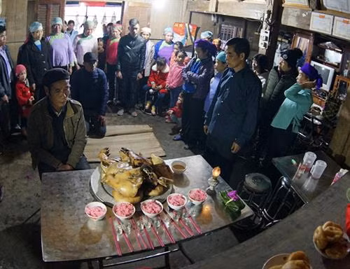 Độc đáo đám cưới người Giáy Mường Vi (Bát Xát) ảnh 6