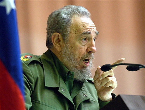 Lãnh tụ Cuba Fidel Castro. Ảnh: TTXVN phát Lãnh tụ Cuba Fidel Castro. Ảnh: TTXVN phát