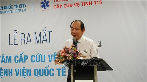 Ông Tăng Chí Thượng, Phó Giám đốc Sở Y tế Thành phố Hồ Chí Minh, phát biểu tại lễ khánh thành. Ảnh: Đinh Hằng – TTXVN Ông Tăng Chí Thượng, Phó Giám đốc Sở Y tế Thành phố Hồ Chí Minh, phát biểu tại lễ khánh thành. Ảnh: Đinh Hằng – TTXVN