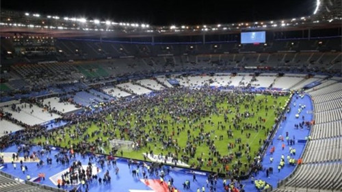 Sân vận động Stade de France, một trong những nơi xảy ra các vụ nổ