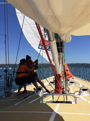 Trải nghiệm đi thuyền buồm Clipper trên vịnh Sydney ảnh 10