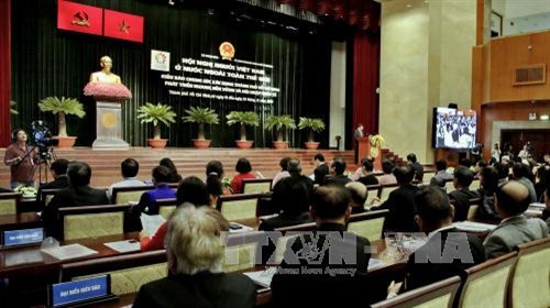 Quang cảnh phiên khai mạc hội nghị